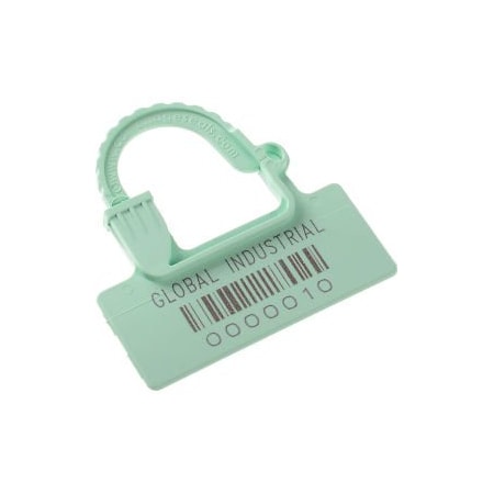 Cambridge Security Seals One Piece Padlock Seal Pastel Green 100/Pack OPP00267